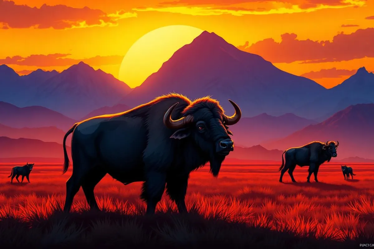 Animals theme art