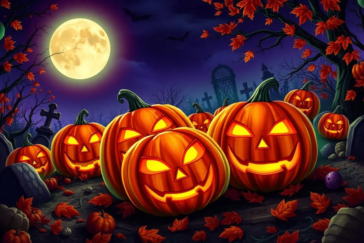 Halloween theme art