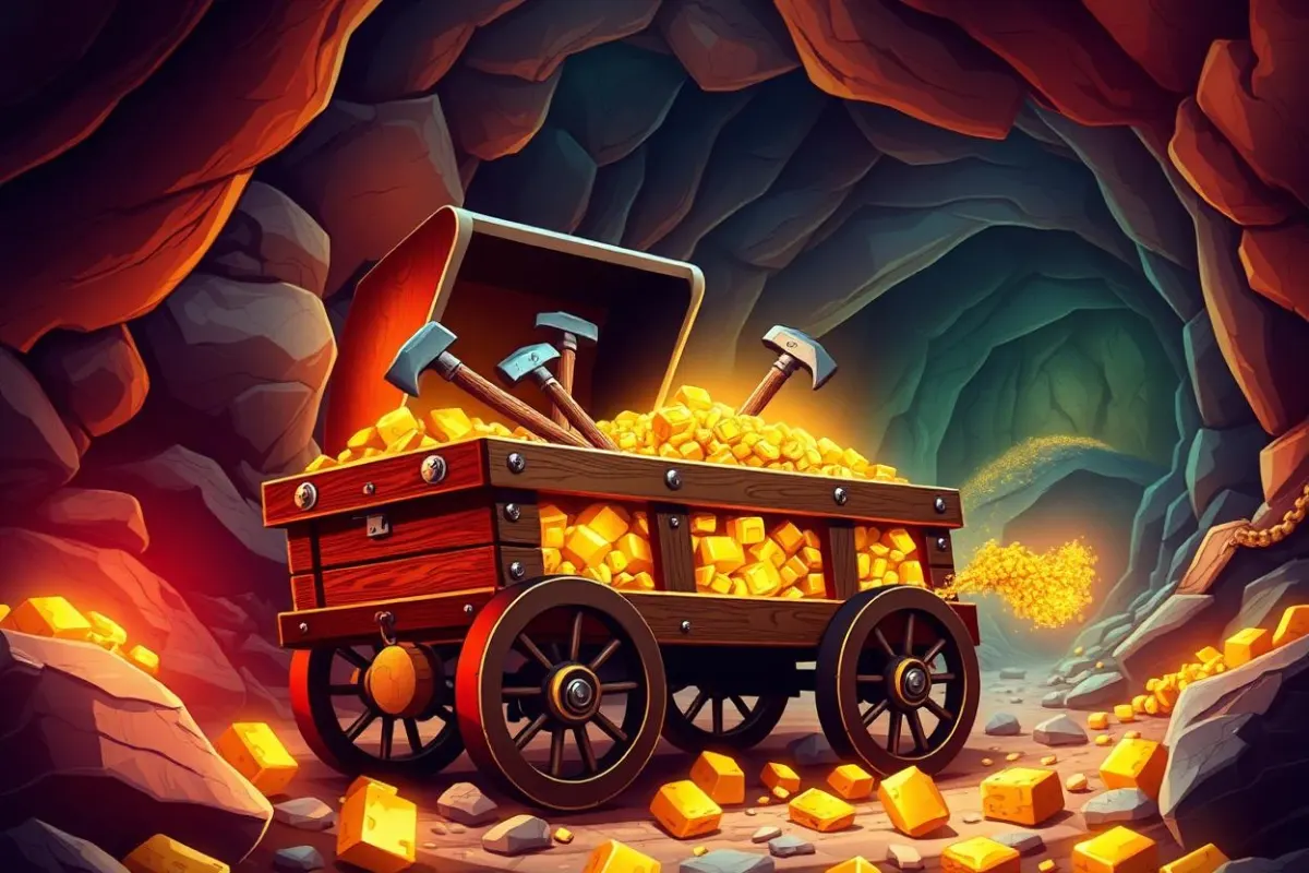 Mining theme art