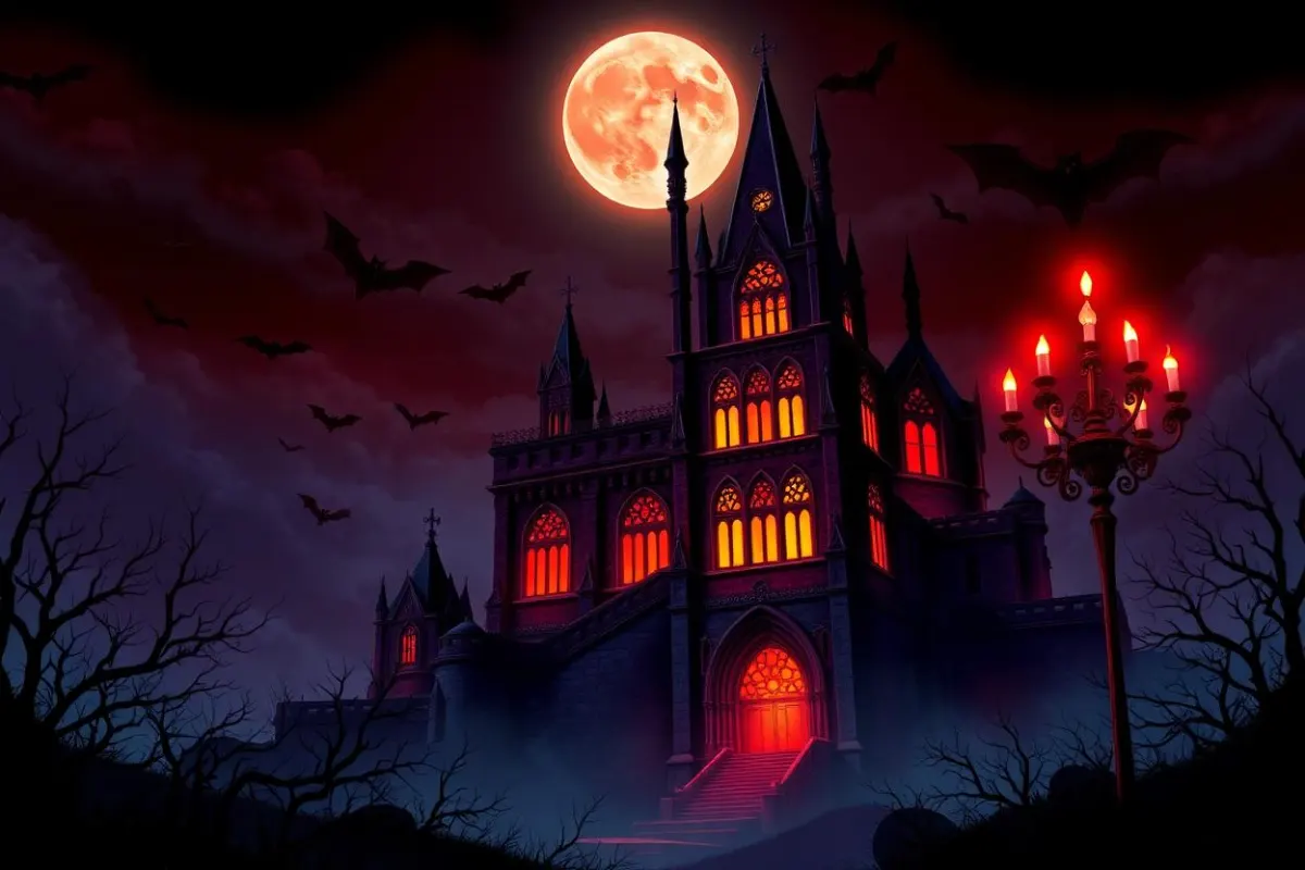 Vampires theme art