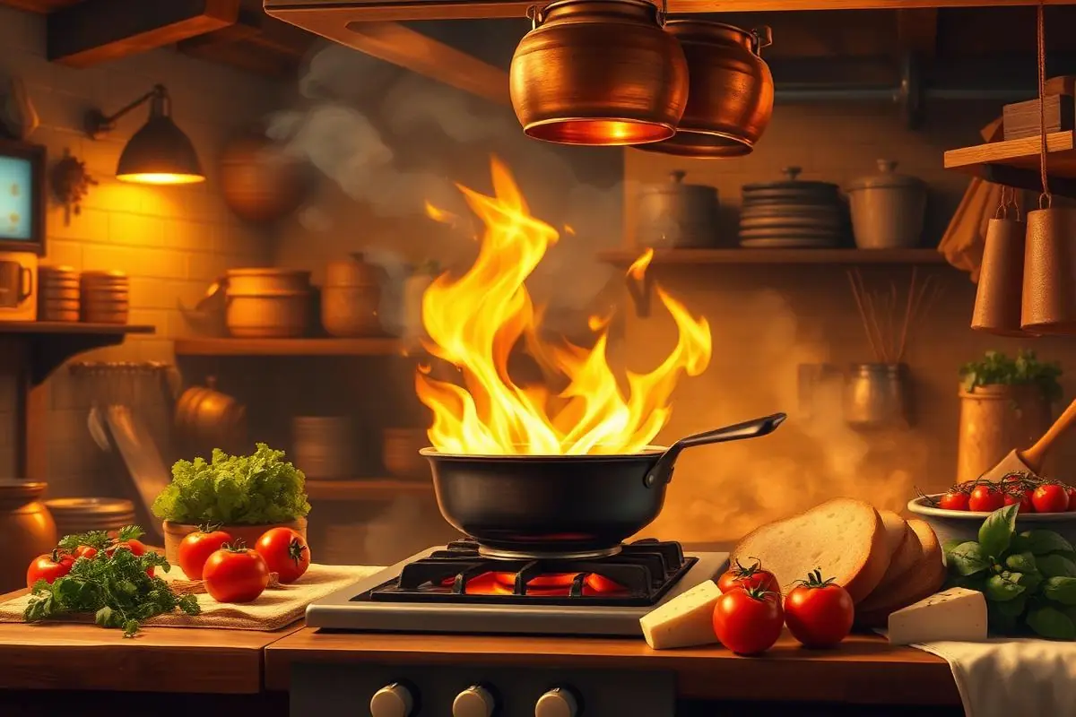 Food / Cooking Slots theme art