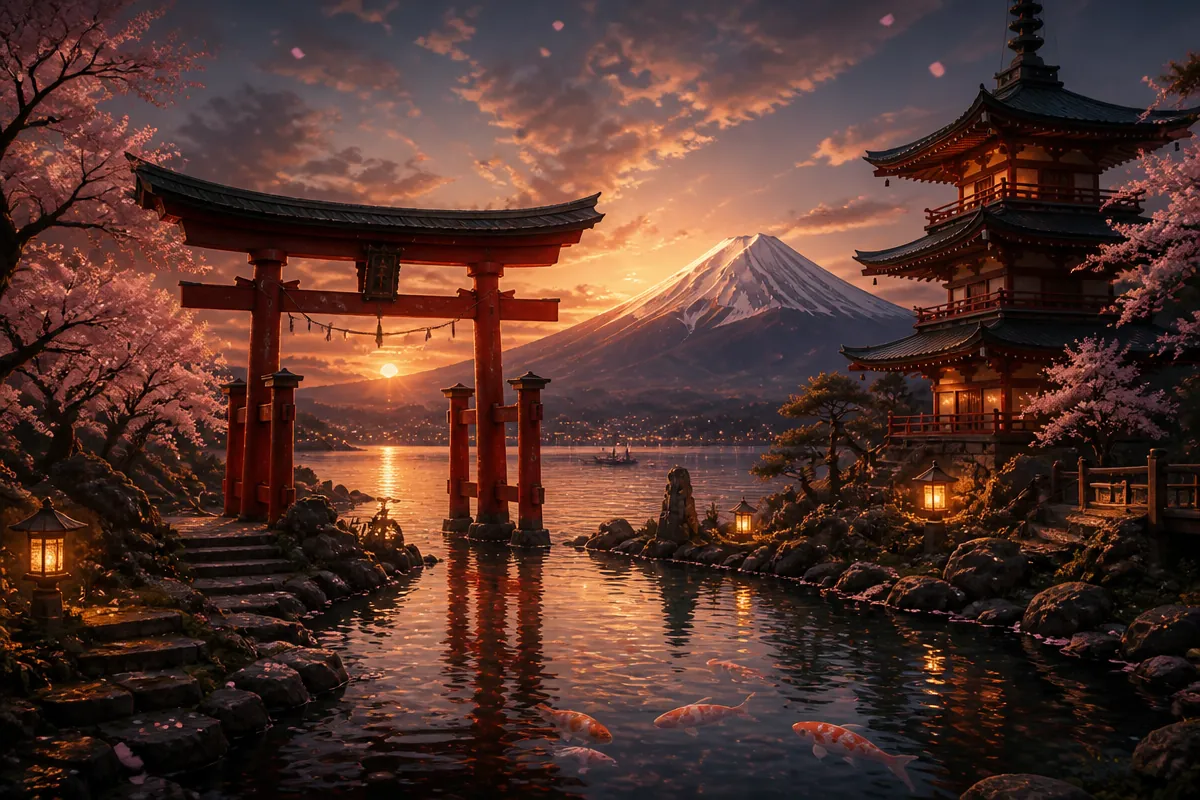 Japanese Slots theme art