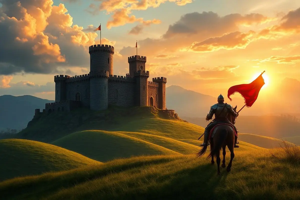 Knights / Medieval Slots theme art
