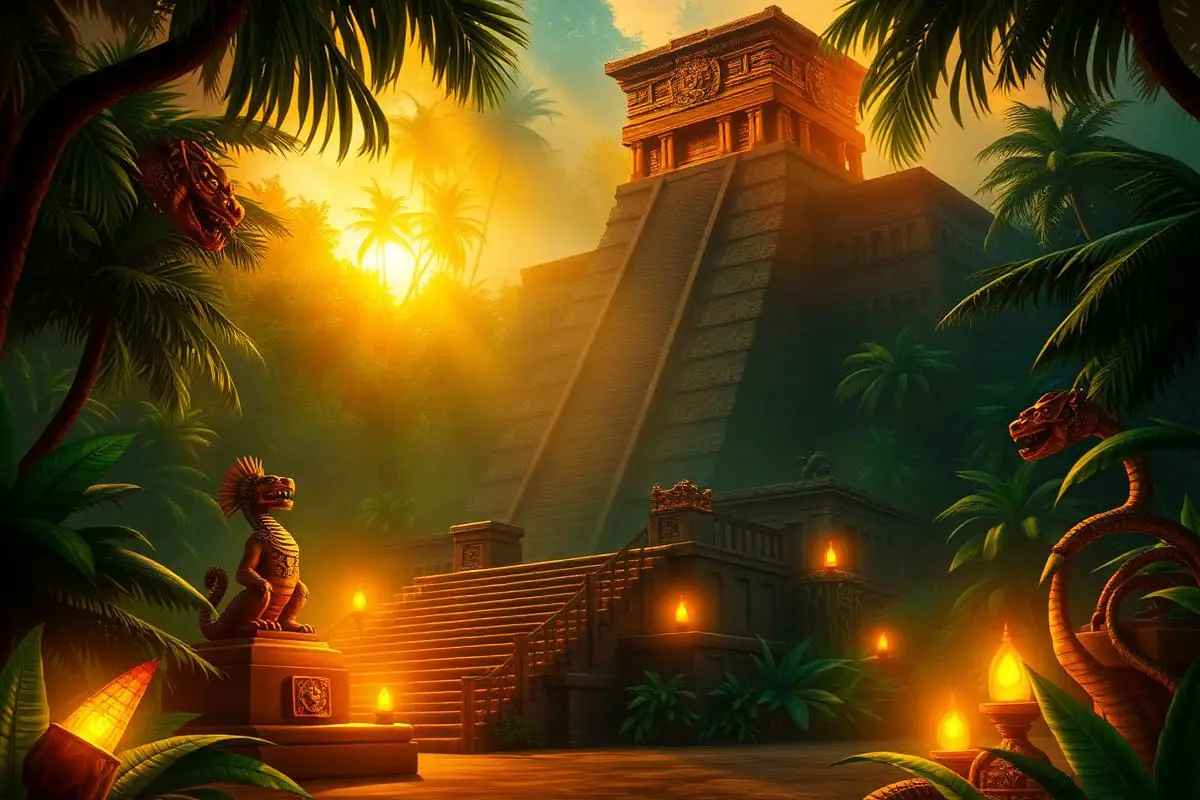 Mayan Slots theme art