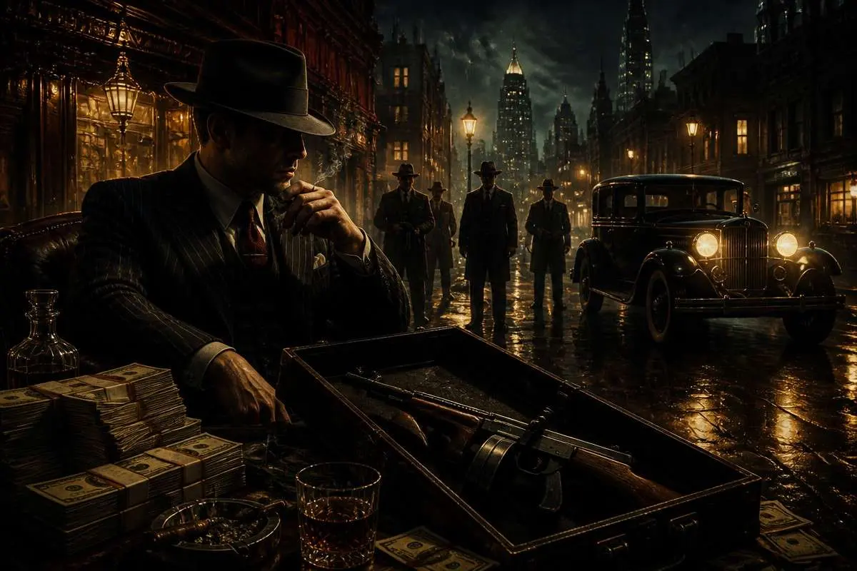 Mafia / Gangster Slots theme art